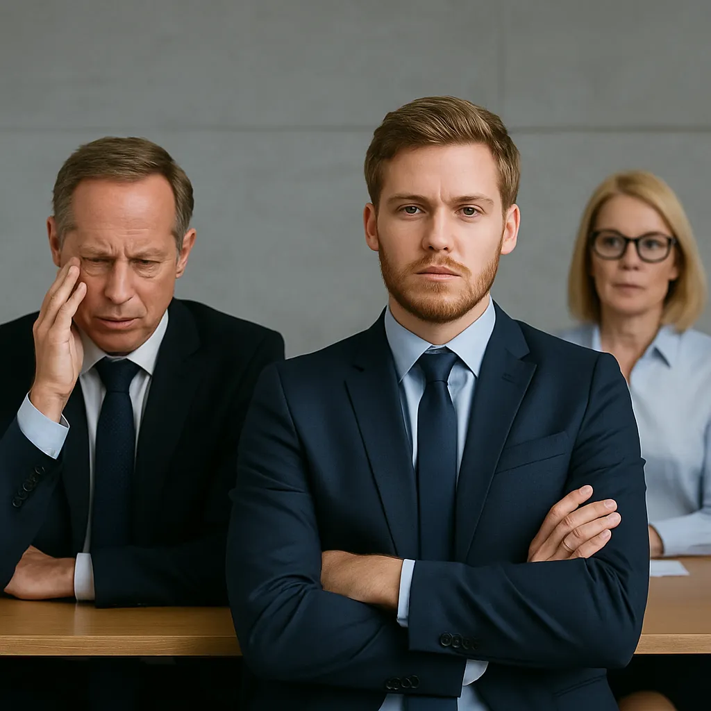 Professionele vergadering in kantoorruimte